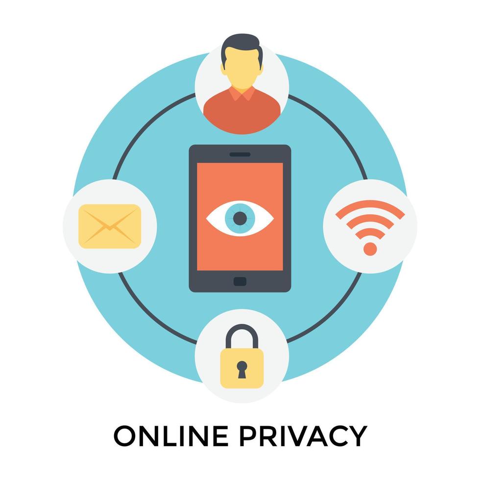 modieus online privacy vector