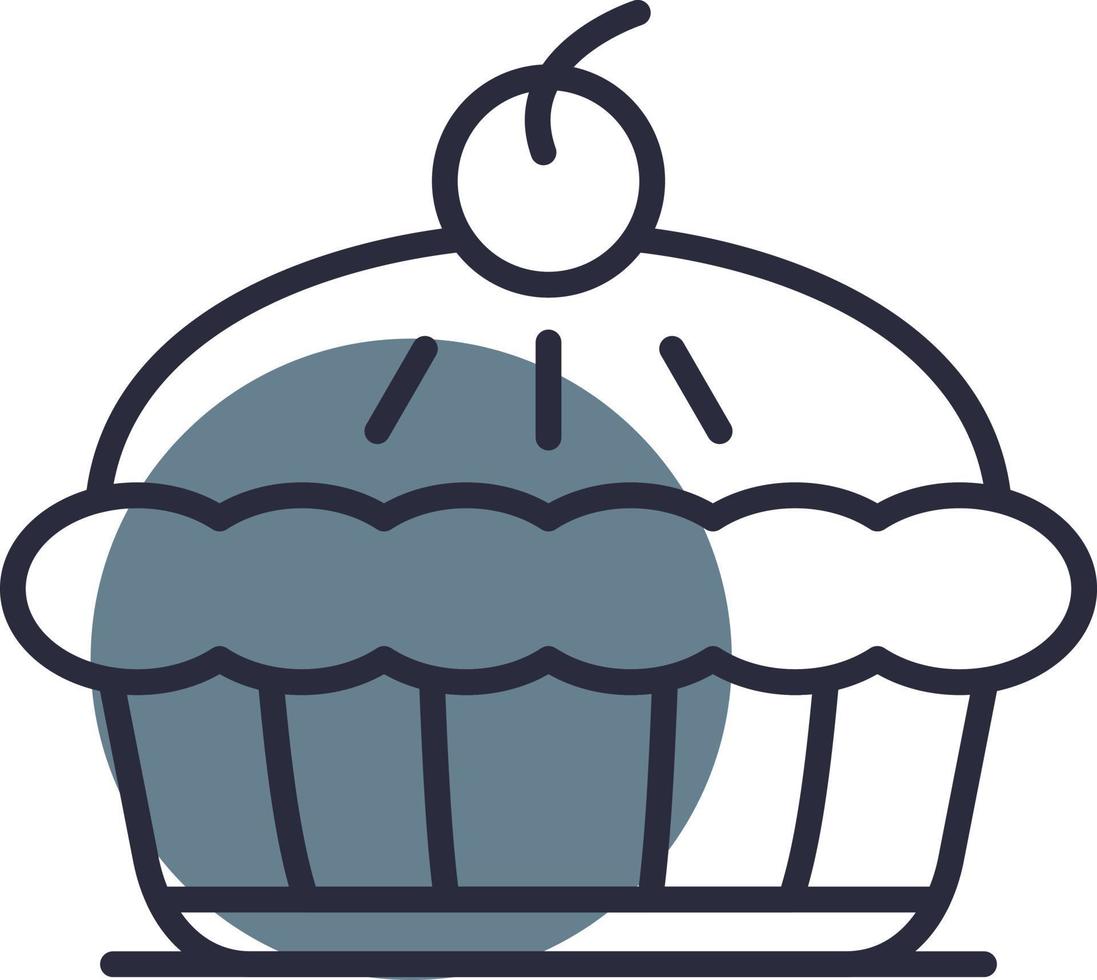 appel taart creatief icoon ontwerp vector