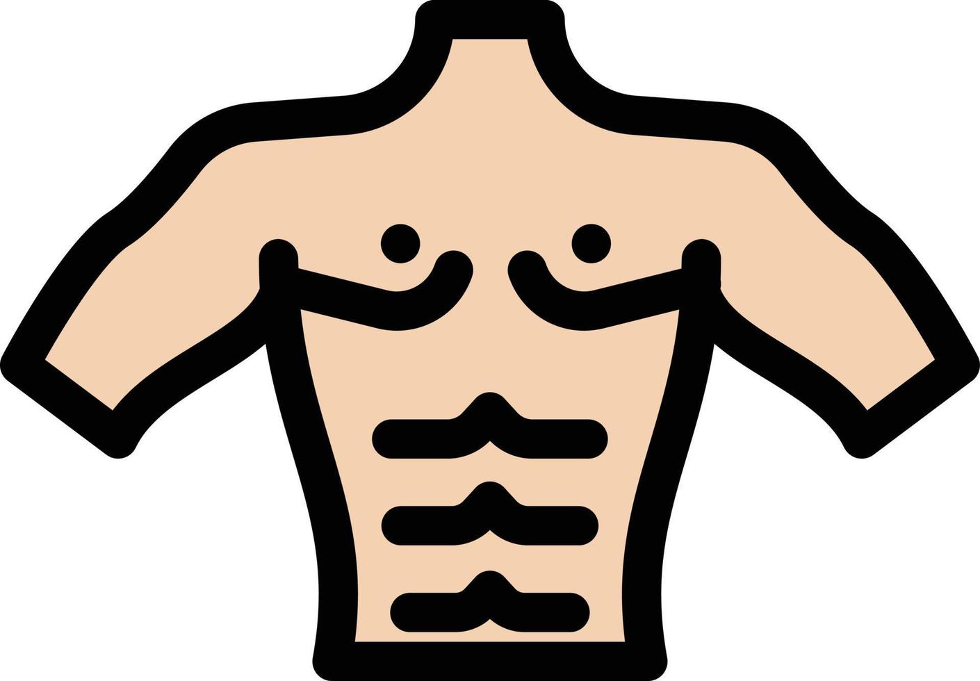 bodybuilder vectorillustratie op een background.premium kwaliteit symbolen.vector pictogrammen voor concept en grafisch ontwerp. vector