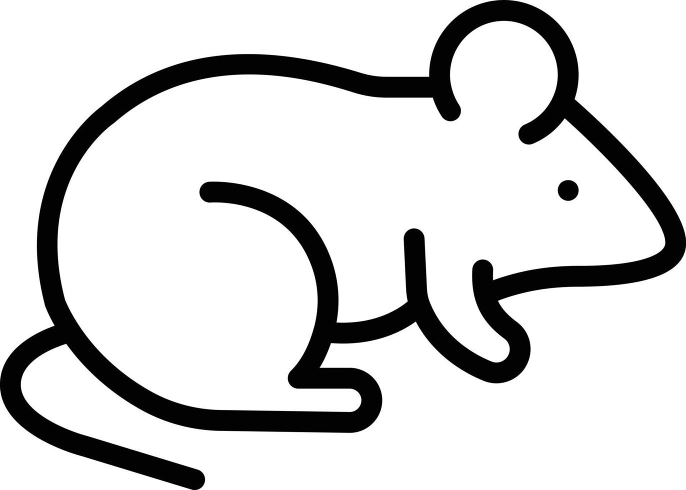 rat vectorillustratie op een background.premium kwaliteit symbolen.vector pictogrammen voor concept en grafisch ontwerp. vector