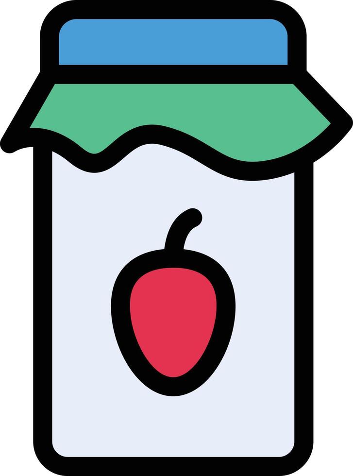 jam vectorillustratie op een background.premium kwaliteit symbolen.vector iconen voor concept en grafisch ontwerp. vector