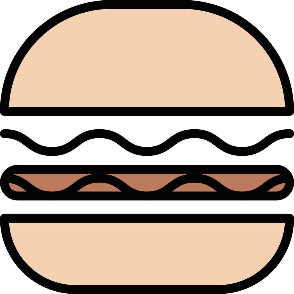 hamburger vectorillustratie op een background.premium kwaliteit symbolen.vector pictogrammen voor concept en grafisch ontwerp. vector