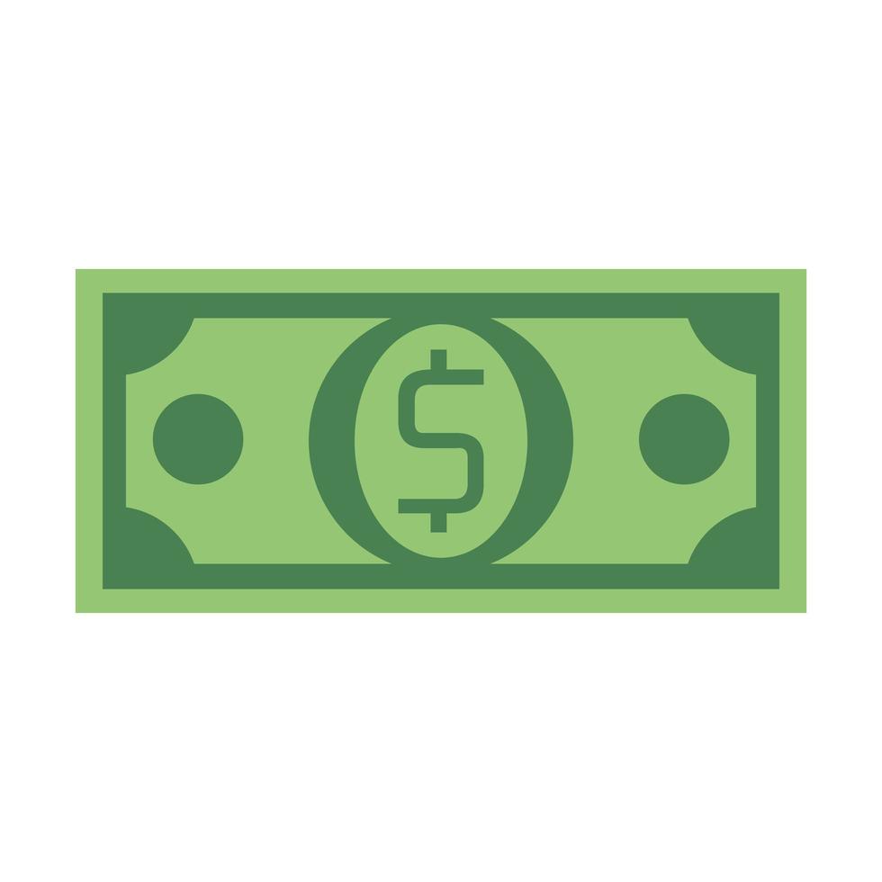 geld bill contant pictogram vector