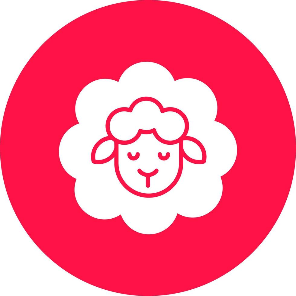 schapen creatief icoon ontwerp vector