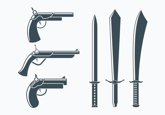 Musketeer Wapenscollectie vector