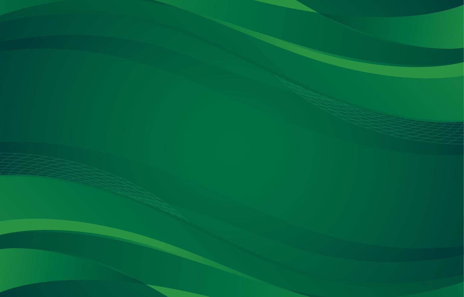 groene donkere golf achtergrond vector