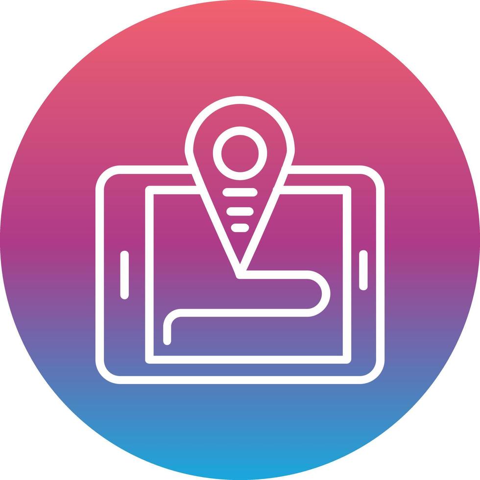 digitaal nomade vector icoon