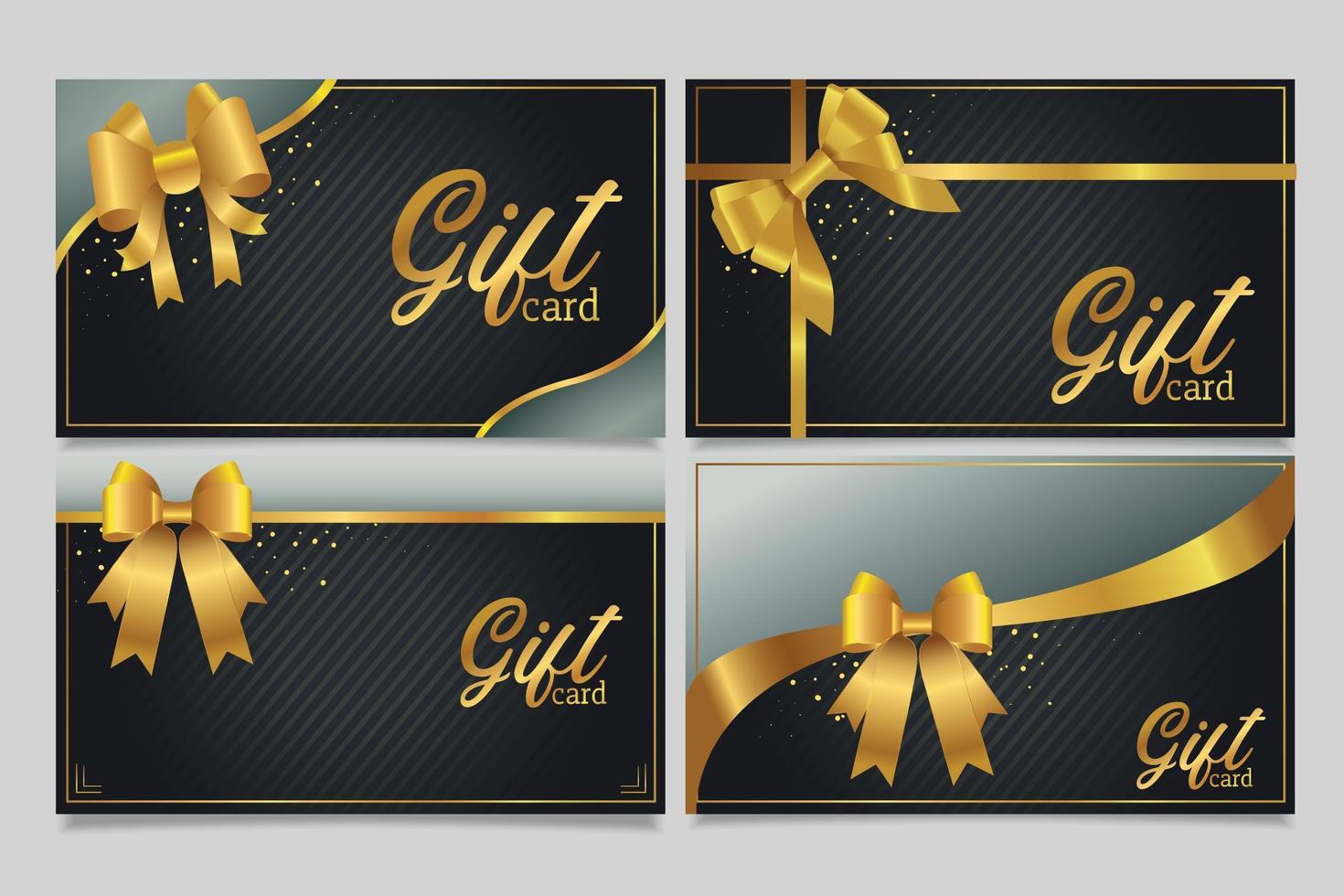 luxe lint met gouden kleur vector