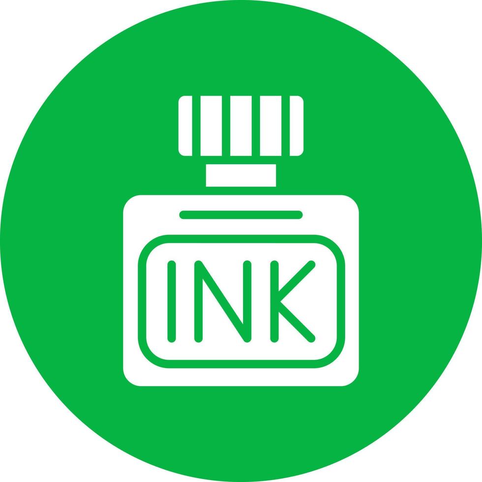 inkt fles vector icoon