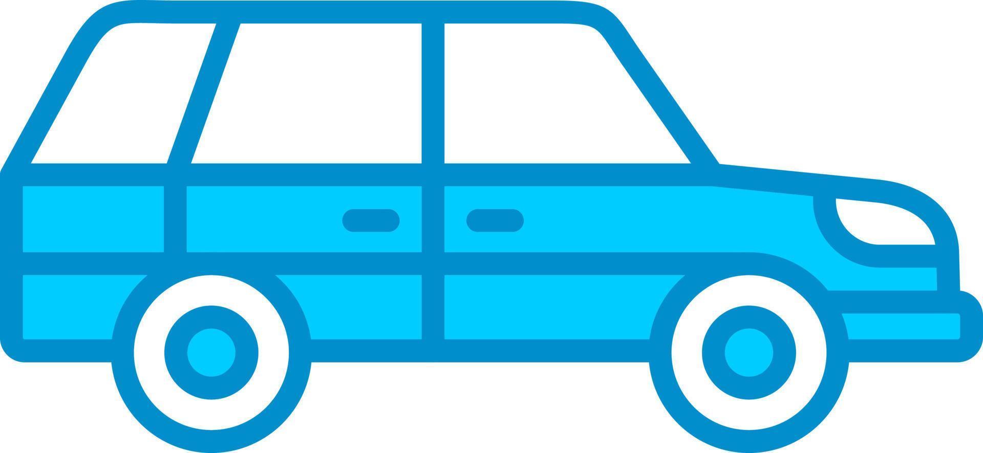 station wagon creatief icoon ontwerp vector