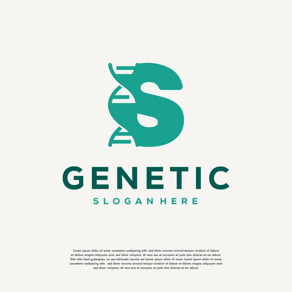 dna schroef brief f logo ontwerpen, genetica vector ontwerp, chromosoom eerste logo sjabloon