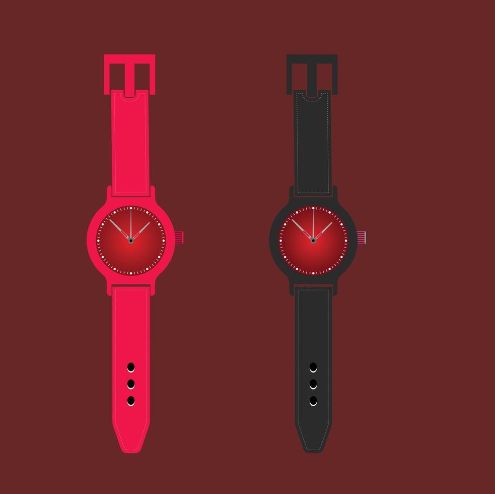 realistisch horloges ontwerp vector