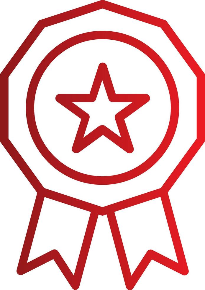 medaille pictogram ontwerp vector
