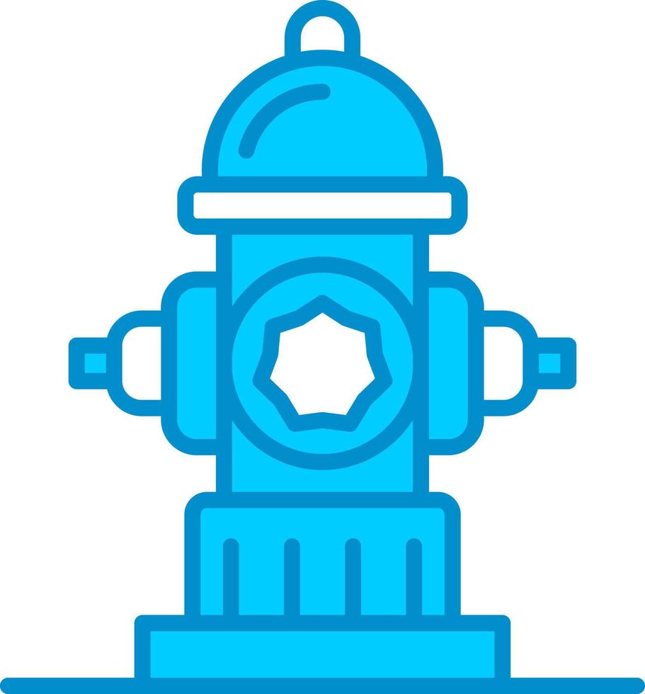 hydrant creatief icoon ontwerp vector