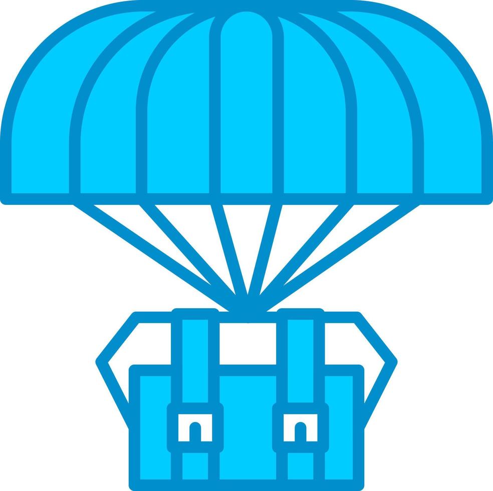 airdrop creatief icoon ontwerp vector