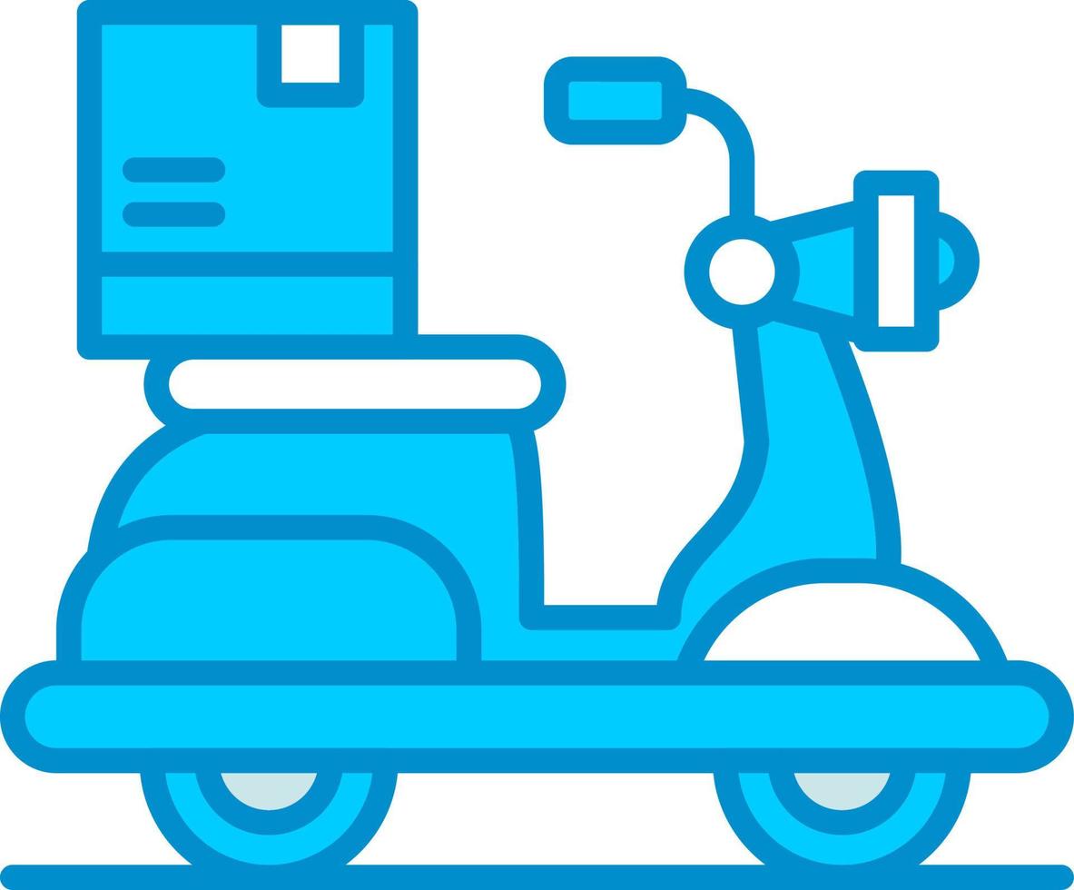 levering fiets creatief icoon ontwerp vector