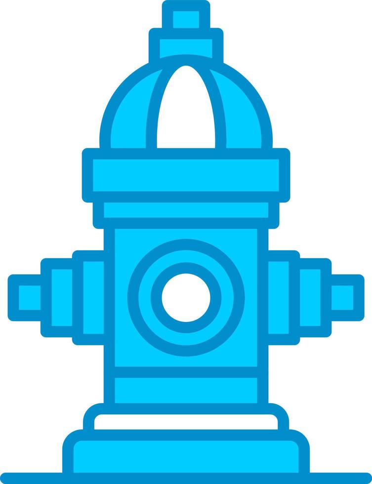 brand hydrant creatief icoon ontwerp vector