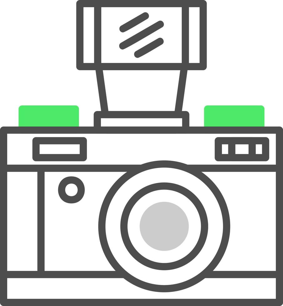 camera creatief icoon ontwerp vector