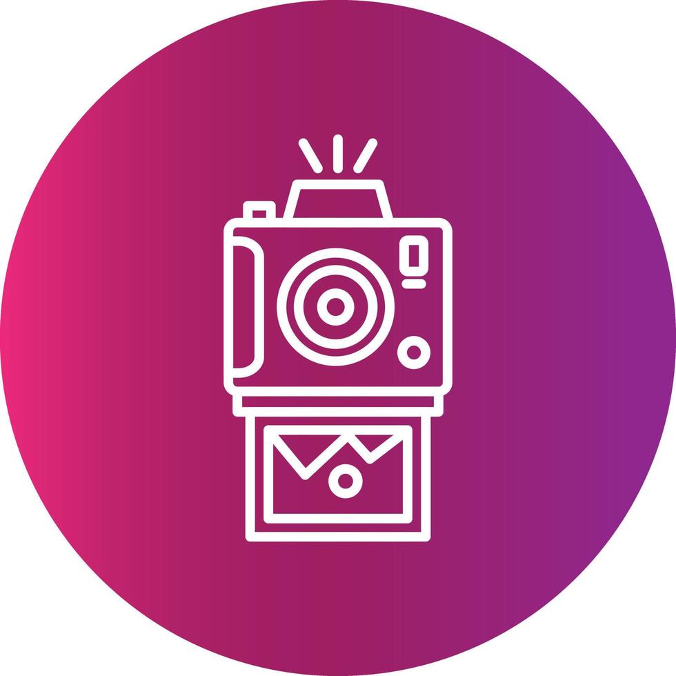 ogenblik camera creatief icoon ontwerp vector