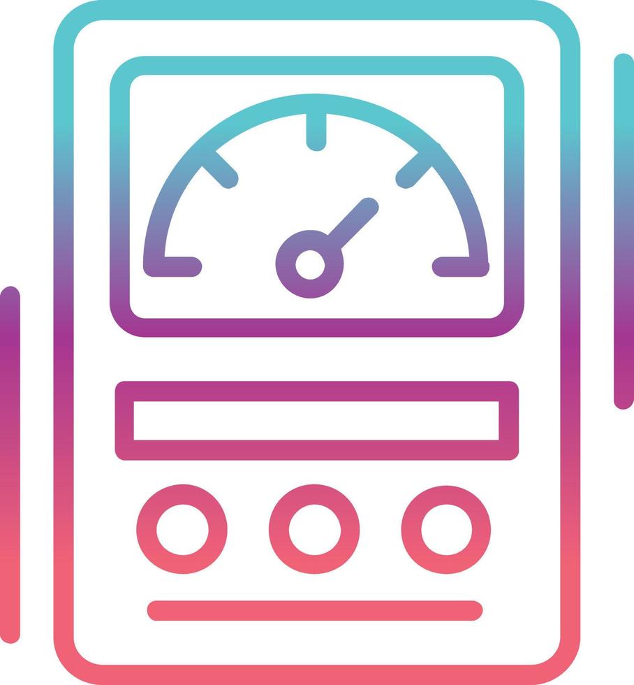 multimeter vector pictogram