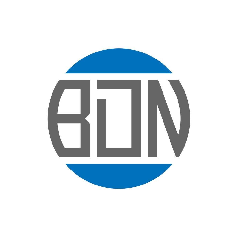 bdn brief logo ontwerp Aan wit achtergrond. bdn creatief initialen cirkel logo concept. bdn brief ontwerp. vector