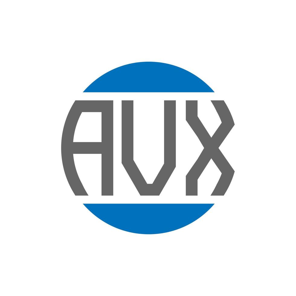 avx brief logo ontwerp Aan wit achtergrond. avx creatief initialen cirkel logo concept. avx brief ontwerp. vector