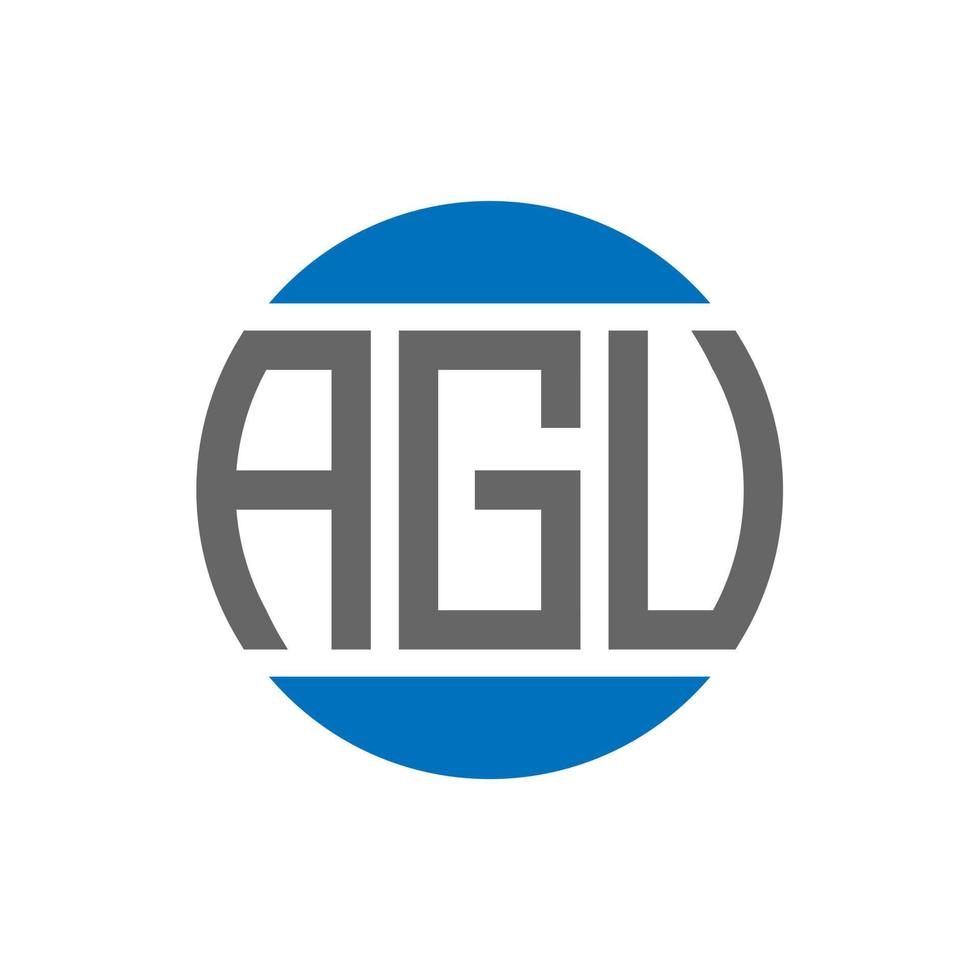 agv brief logo ontwerp Aan wit achtergrond. agv creatief initialen cirkel logo concept. agv brief ontwerp. vector