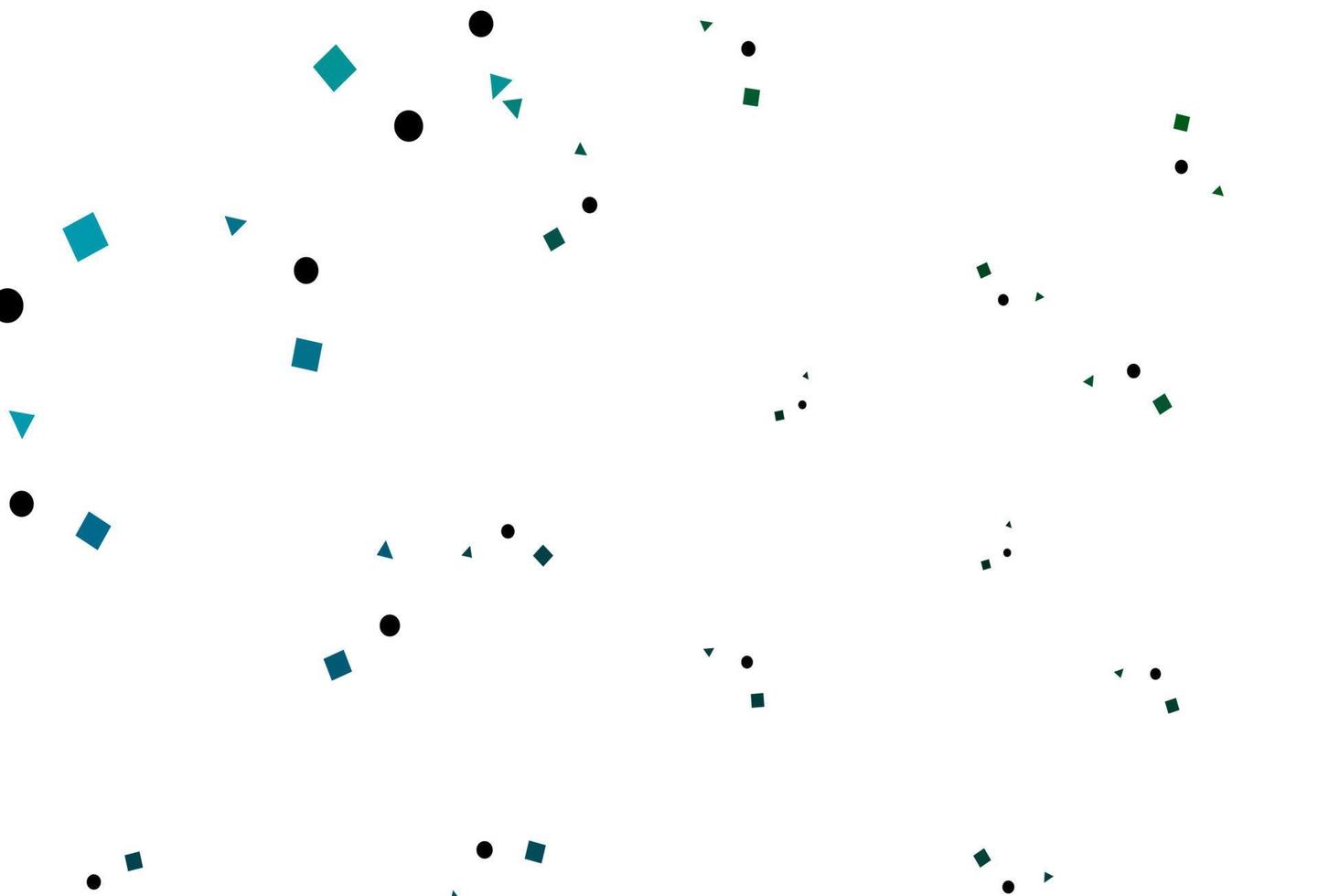lichtblauwe, groene vectortextuur in polystijl met cirkels, kubussen. vector