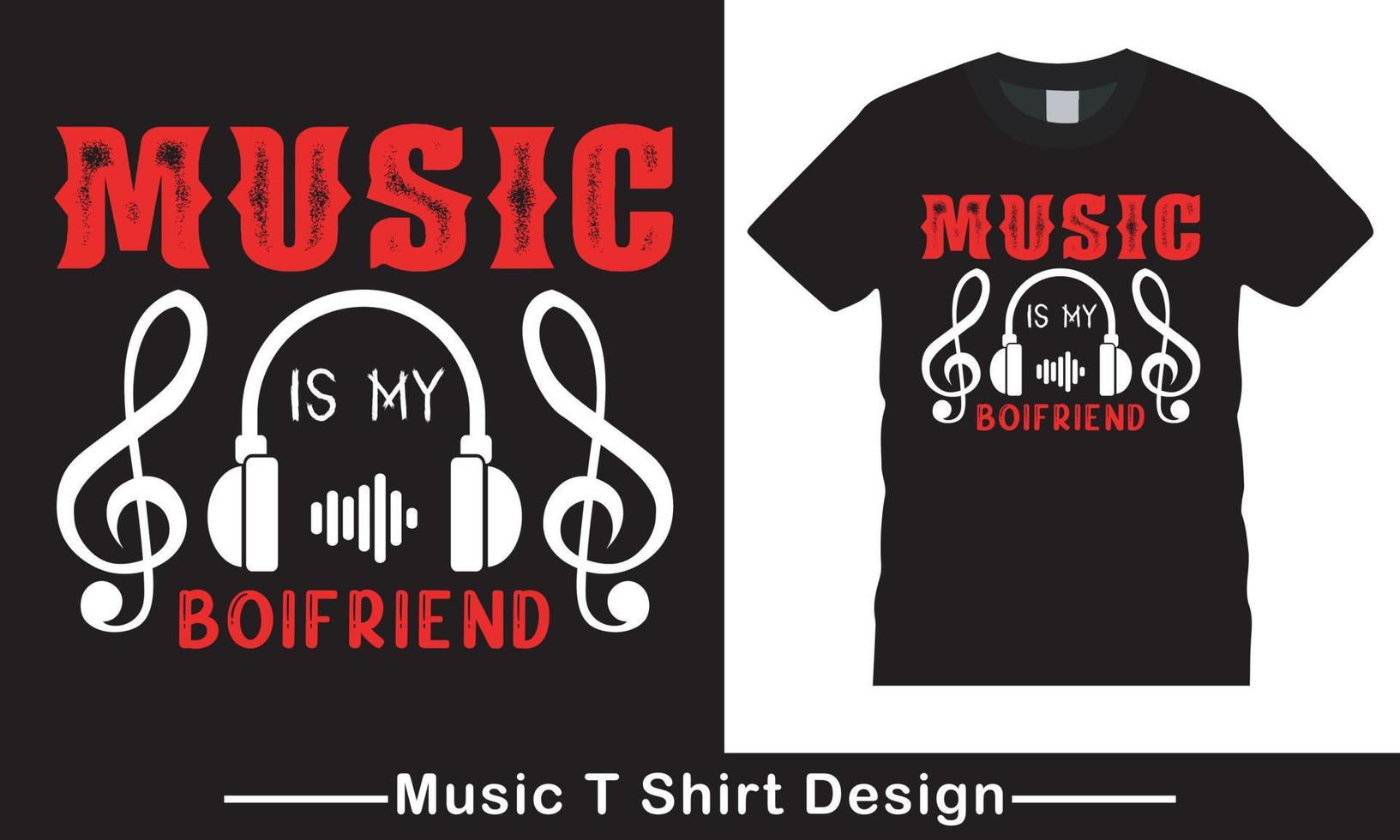 muziek- typografie vector t-shirt ontwerp. muziek- t-shirt ontwerp vector. voor t-shirt afdrukken en andere toepassingen. vrij vector