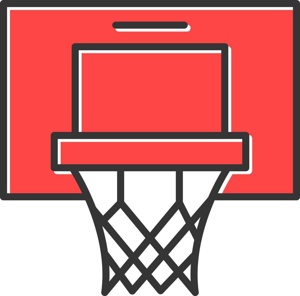 basketbal creatief icoon ontwerp vector