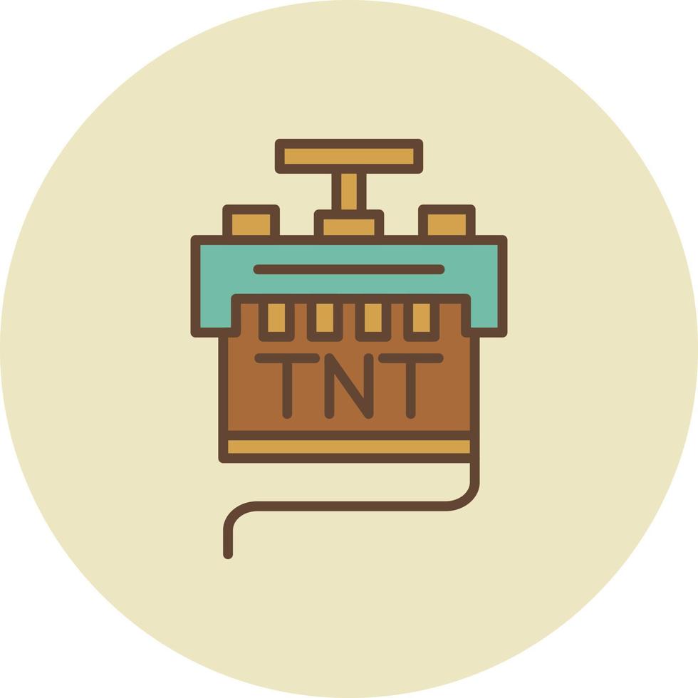 tnt creatief icoon ontwerp vector