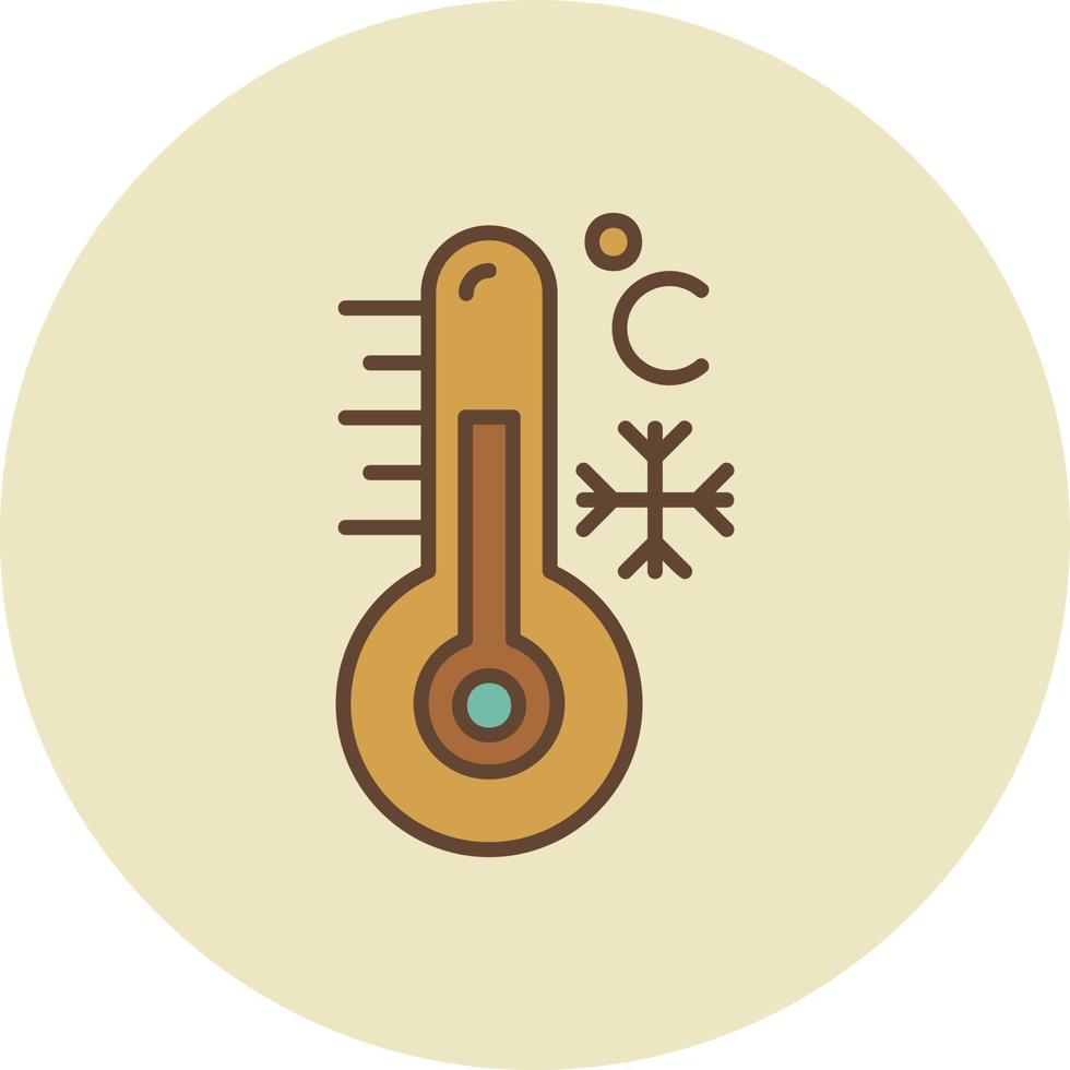 thermometer creatief icoon ontwerp vector