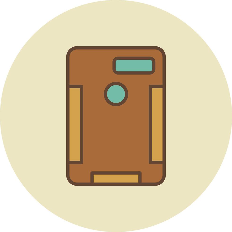 telefoon geval creatief icoon ontwerp vector