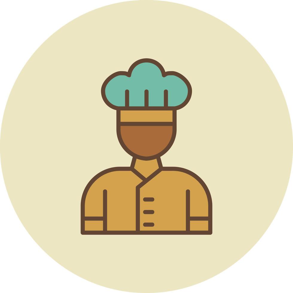 chef creatief icoon ontwerp vector