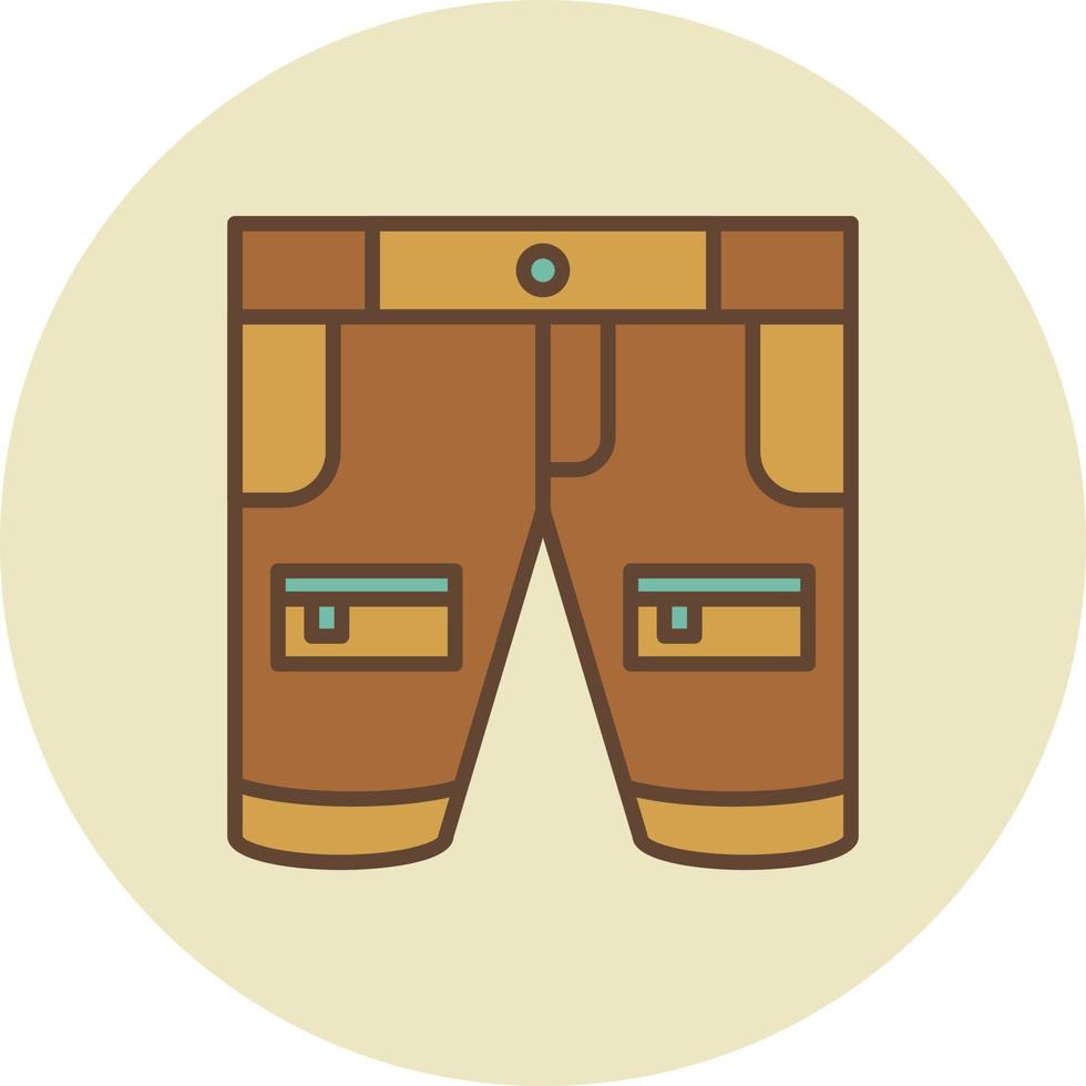 shorts creatief icoon ontwerp vector