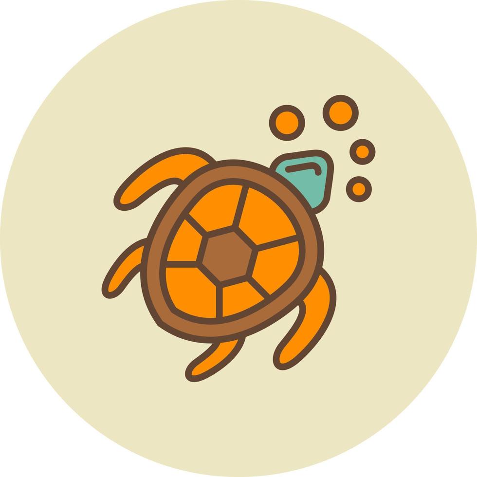 schildpad creatief icoon ontwerp vector