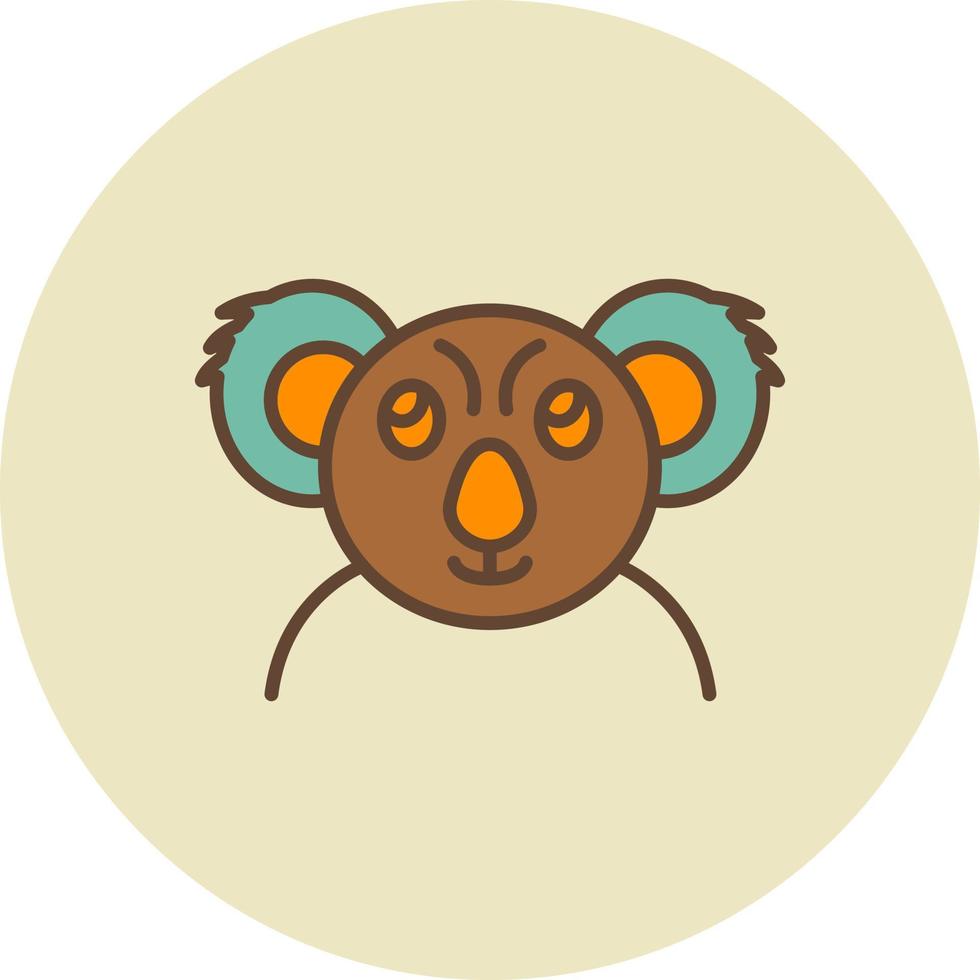 koala creatief icoon ontwerp vector