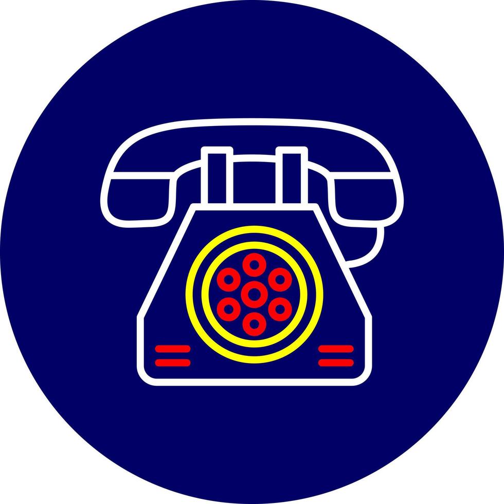 telefoontje creatief icoon ontwerp vector