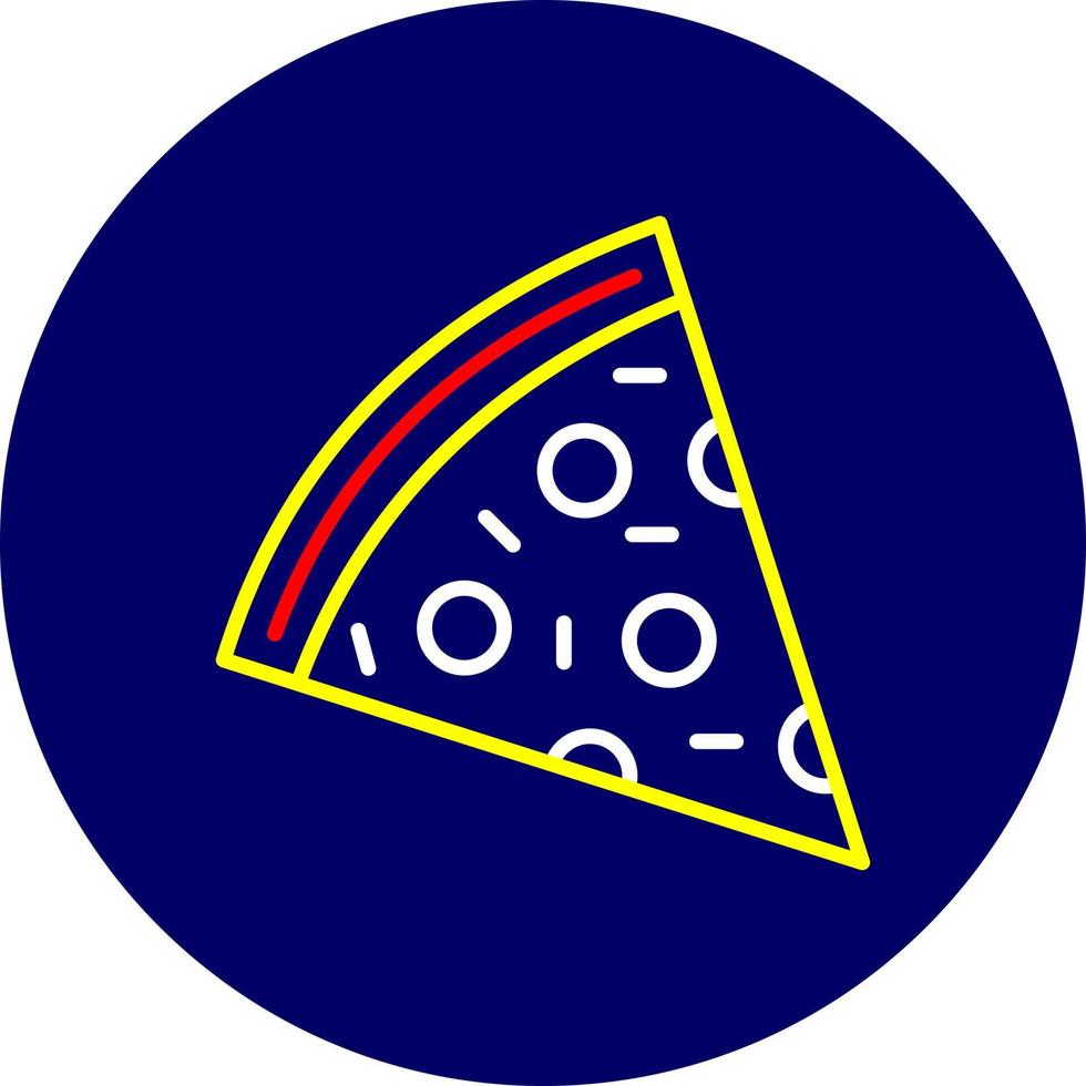 pizza creatief icoon ontwerp vector