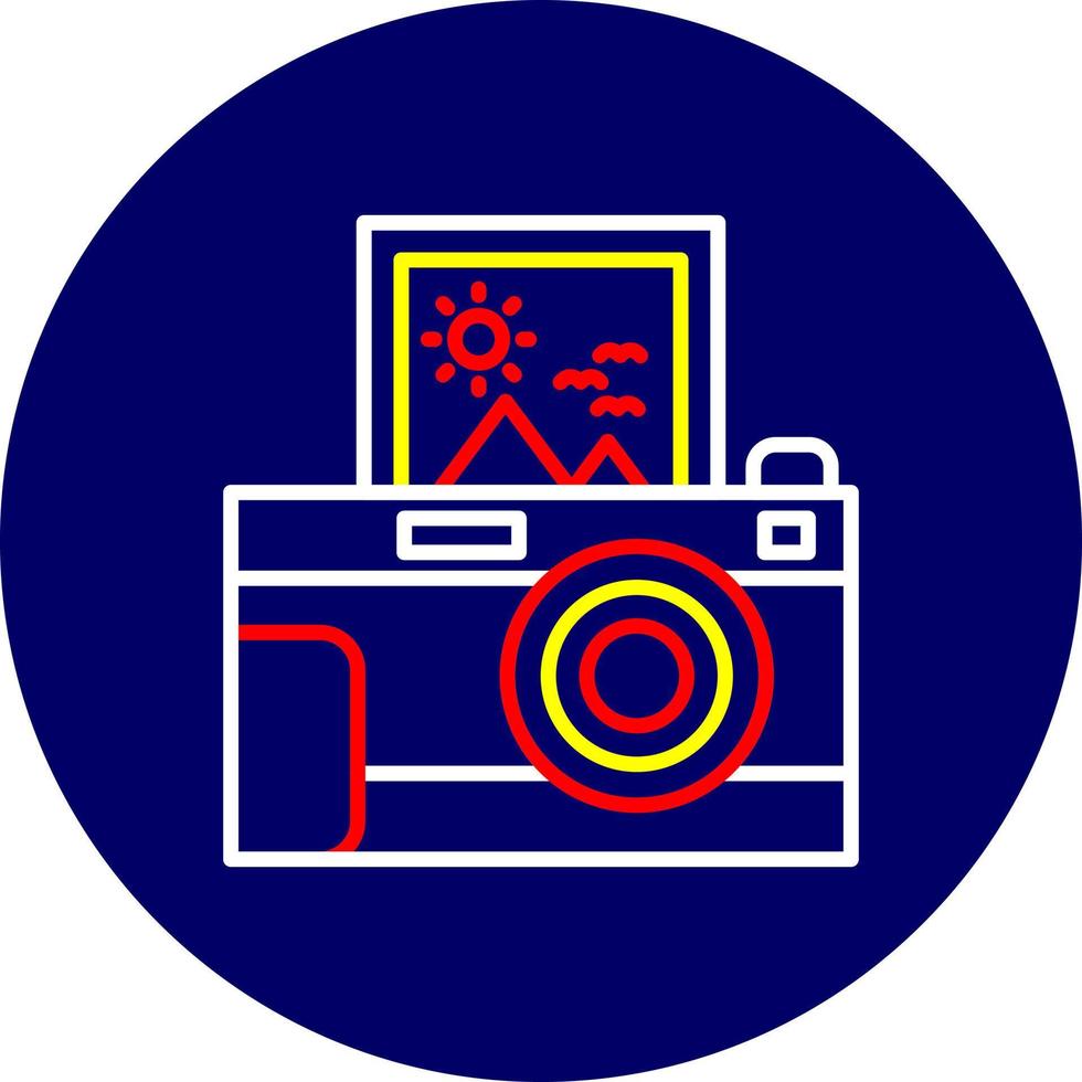 ogenblik camera creatief icoon ontwerp vector