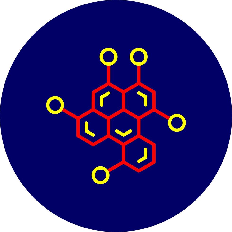 molecuul creatief icoon ontwerp vector