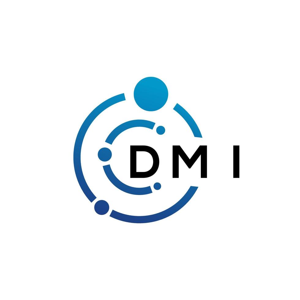 dmi brief logo ontwerp Aan wit achtergrond. dmi creatief initialen brief logo concept. dmi brief ontwerp. vector