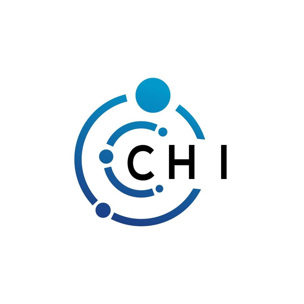 chi brief logo ontwerp Aan wit achtergrond. chi creatief initialen brief logo concept. chi brief ontwerp. vector