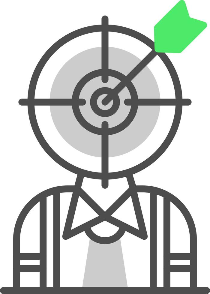 headhunter creatief icoon ontwerp vector