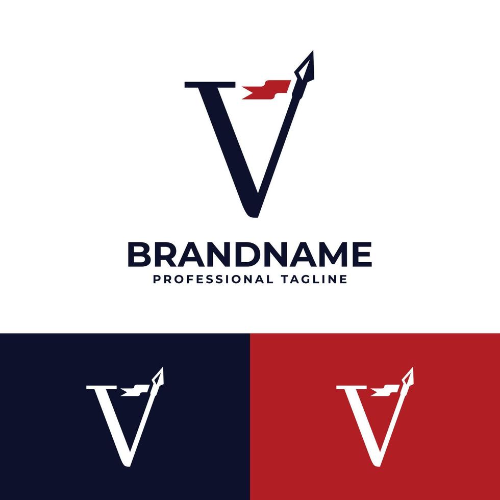 brief v speer logo vector