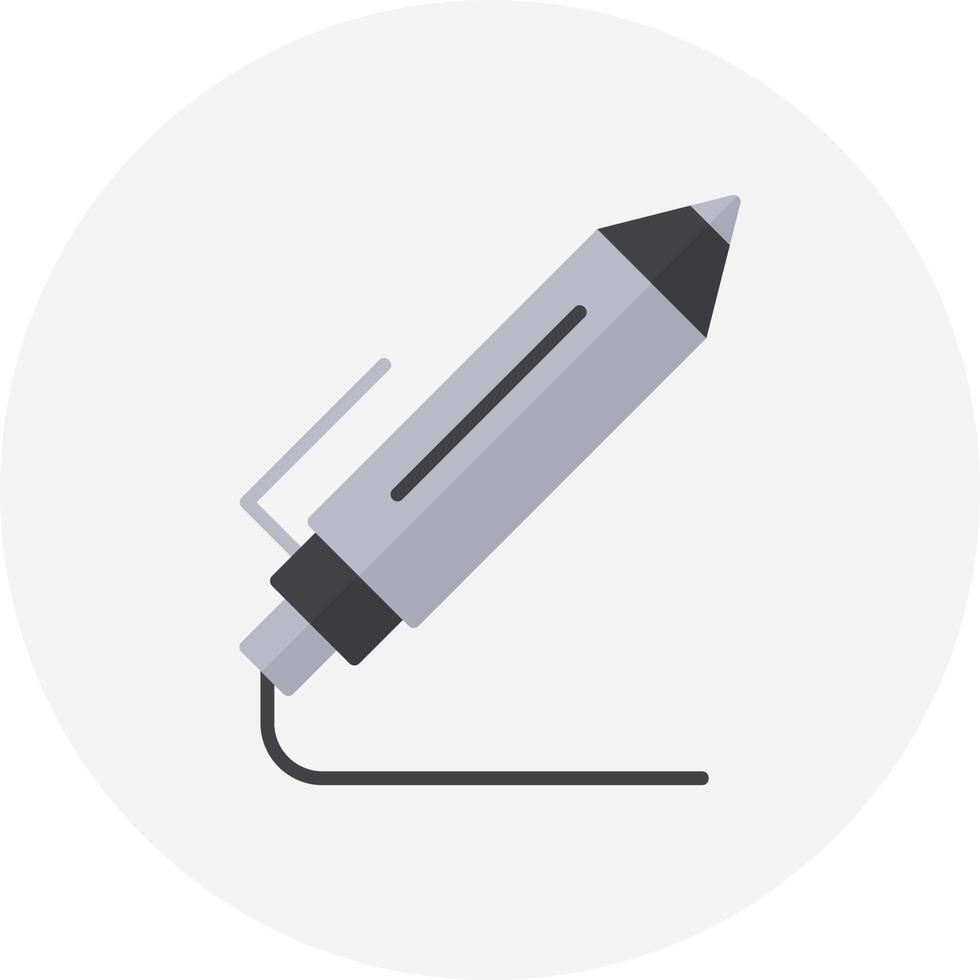 licht pen creatief icoon ontwerp vector