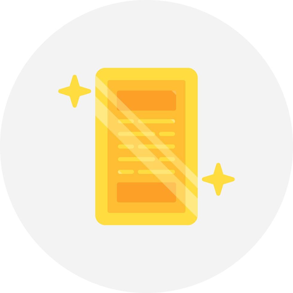 goud bar creatief icoon ontwerp vector