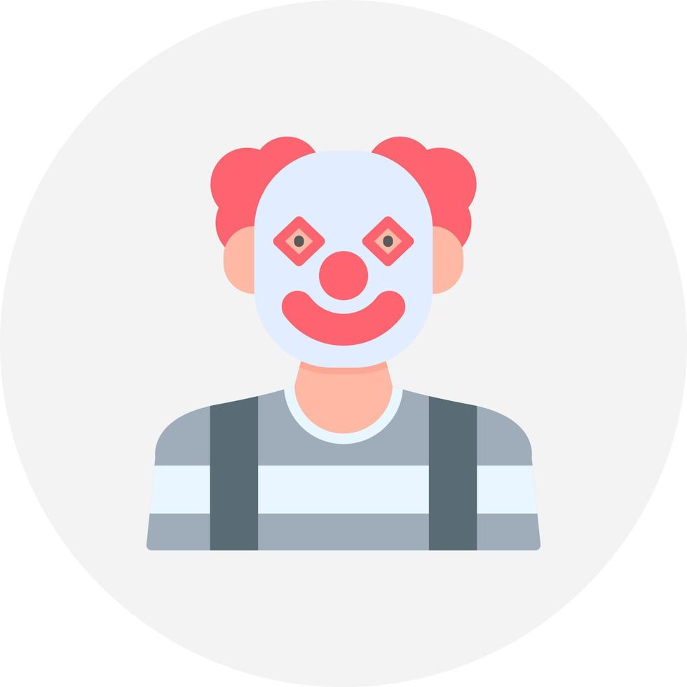 clown creatief icoon ontwerp vector