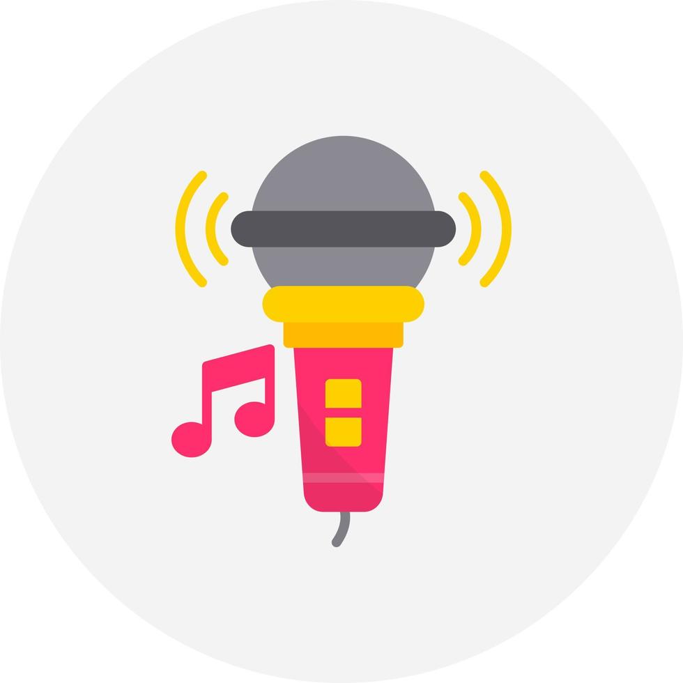 microfoon creatief icoon ontwerp vector