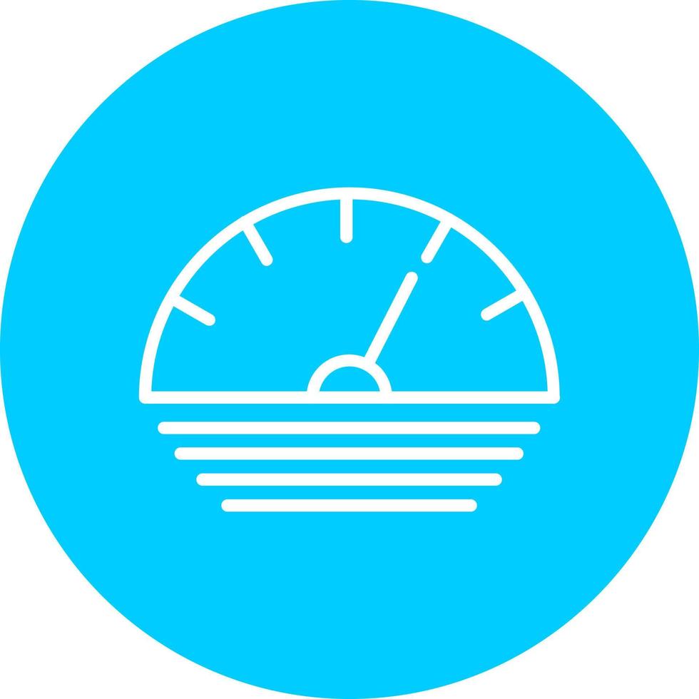 Speedo meter vector icoon